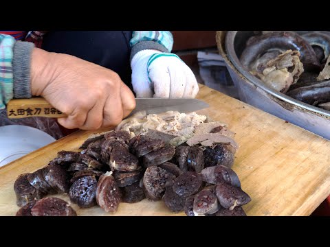 Видео: Мороженое по-корейски, свиная кишка, кровяная колбаса | Корейская уличная еда