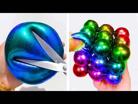 Видео: Удовлетворяющий сборник слизи ASMR | Расслабляющее видео слизи # 325