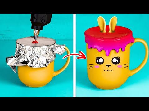 Видео: Милые поделки из 3D-ручки и эпоксидной смолы, которые сделают ваш день ярче 😍