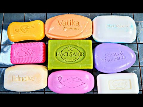Видео: ASMR SOAP. Резка сухого мыла. Satisfying video. @ASMRSOAPUK