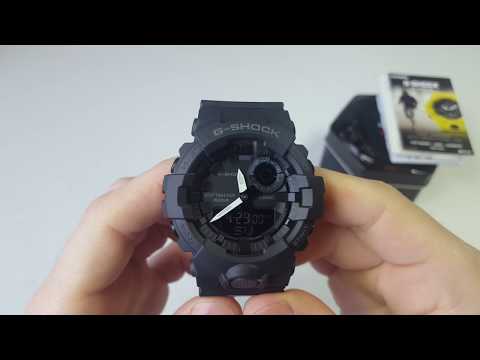 Видео: G-Squad. G-Shock Step Tracker Bluetooth GBA-800-1A. Обзор\Review