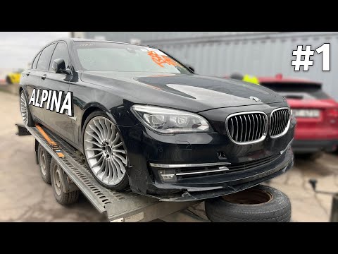 Видео: ALPINA B7 / Новый проект с copart /