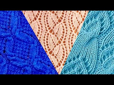 Видео: Вязание  спицами: 🔎11🔍 Классные Схемы Узоров для вязания. Knitting:Cool Pattern Schemes for knitting
