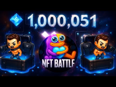 Видео: ДЭПНУЛ 1.000.000 TON НА НОВЫЕ КЕЙСЫ! | NFT Battle Roblox 
