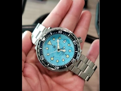 Видео: Распаковка-обзор часов Steeldive SD1975 тунец