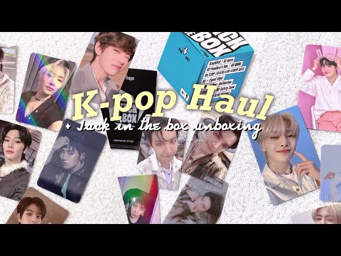 Видео: Распаковка K-pop фотокарт stray kids, bts + J-Hope Jack In The Box album  | K-POP HAUL