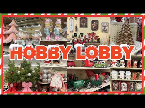 Видео: НОВЫЕ НАХОДКИ от Hobby Lobby на Рождество 2025 🎅 Потрясающий праздничный декор, рождественские тр...