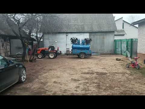 Видео: Поршневой компрессор для гаража мечты, АСО К3 (бежецкий ) на две головы суммарной мощностью 22квт!