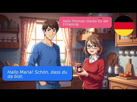 Видео: 5 простых диалогов на немецком (A1-A2) На кухне