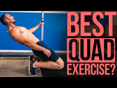 Видео: Лучшее упражнение для квадрицепсов (тренировка ног) с собственным весом БЕЗ ОБОРУДОВАНИЯ — присед...
