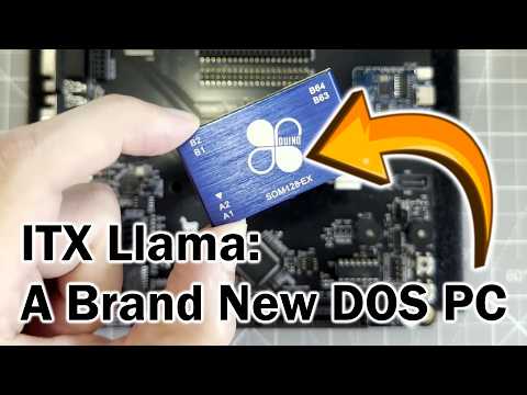 Видео: ITX Llama: совершенно новый ПК для игр DOS 1990-х!