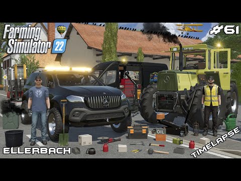 Видео: ЗАПУСК MB TRAC 1800 И УЛУЧШЕНИЕ X CLASS С @kedex | Ellerbach | Farming Simulator 22 | Эпизод 61