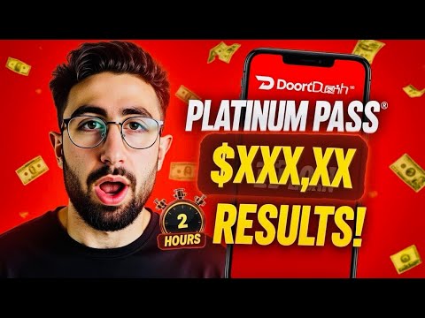 Видео: Тестируем DoorDash Platinum Pass в ПЕРВЫЙ раз (часть 1) 😱💵