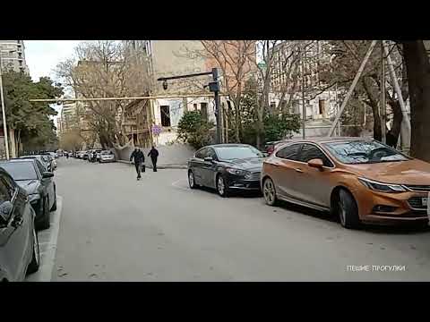 Видео: Баку. ул. Рылеева / 177 школа, клуб Ударник
