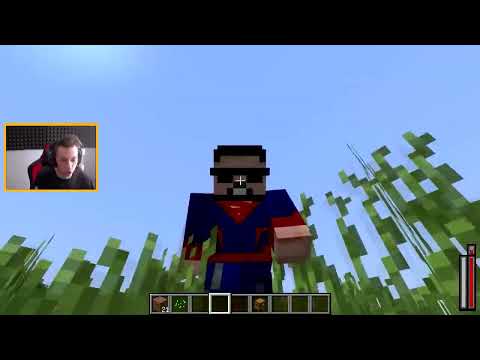 Видео: Володя троллинг супермен майнкрафт перезалив pixelplay