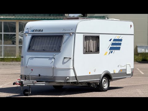Видео: Обзор прицепа для путешествий Hymer Eriba Nova 392.