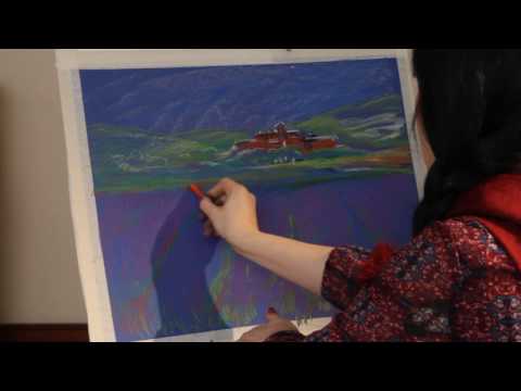 Видео: «Уроки рисования». Лавандовые поля Прованса (20.01.2017)