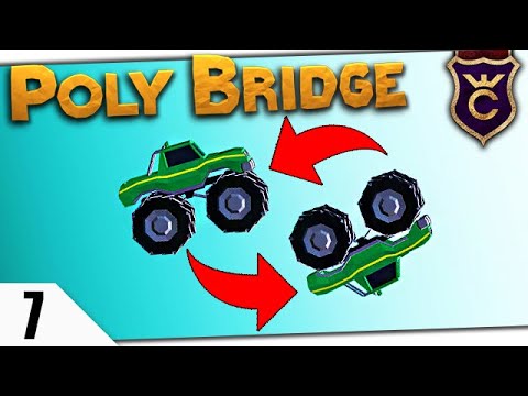 Видео: ПРЫЖОК ДРУГ НАД ДРУГОМ #7 Poly Bridge