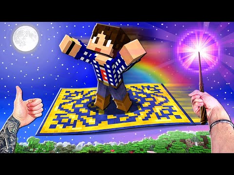 Видео: ПРИРУЧИЛ ВОЛШЕБНЫЙ КОВЁР-САМОЛЁТ! МАГИЯ В МАЙНКРАФТ