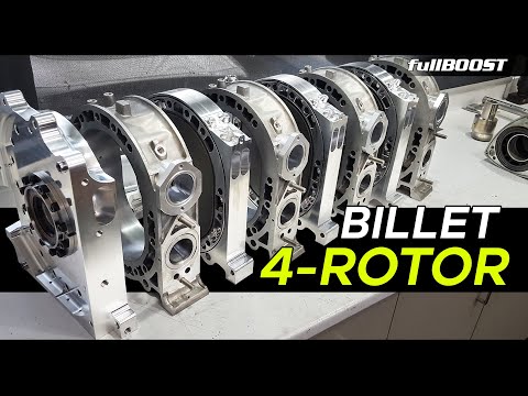 Видео: Ультимативный роторный двигатель — BILLET 4-Rotor | fullBOOST
