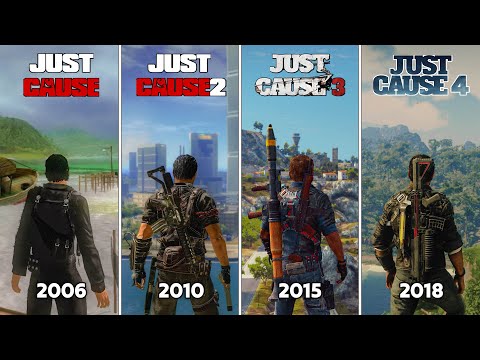 Видео: Just Cause vs Just Cause 2 vs Just Cause 3 vs Just Cause 4 - Сравнение физики и деталей