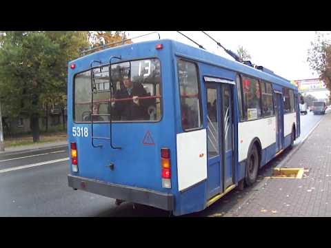 Видео: Троллейбус Санкт-Петербурга 97: ВМЗ-5298-20 б.5318 по №13 (04.10.12)