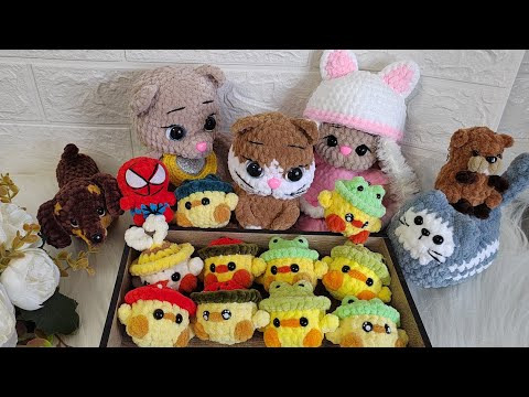 Видео: Новые игрушки и много пряжи))