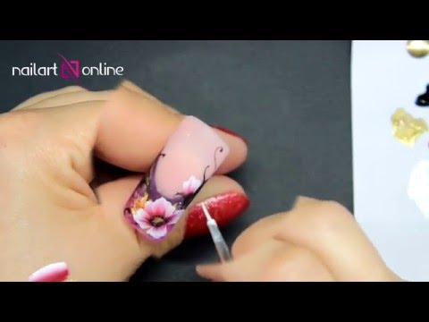 Видео: Дизайны на типсах - видеоурок для начинающих