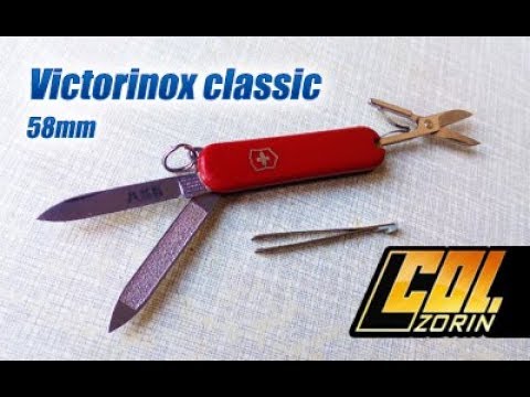 Видео: Victorinox classic - полезный малыш