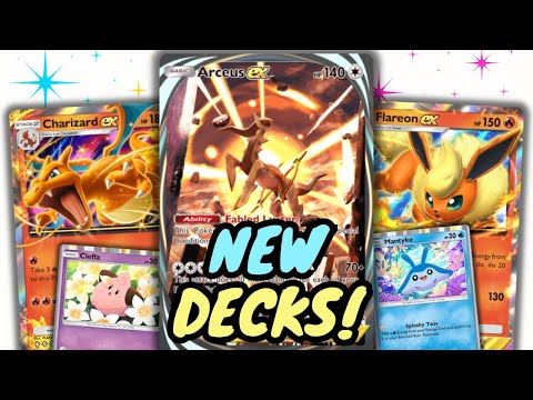 Видео: НОВЫЕ БЕЗУМНЫЕ КОЛОДЫ, КОТОРЫЕ ВАМ НУЖНО ПОПРОБОВАТЬ! | TCG Pocket