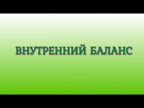 Видео: Внутренний Баланс