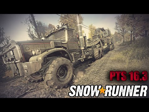 Видео: Snowrunner \ PTS16.3 \ Детали