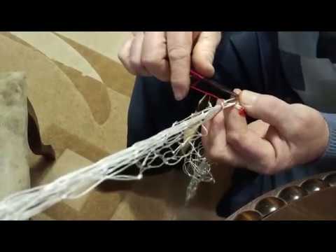 Видео: Сшивка 2-х "труб" сетеполотна (ятерь, кастинговая сеть, мережа). Это нужно знать!