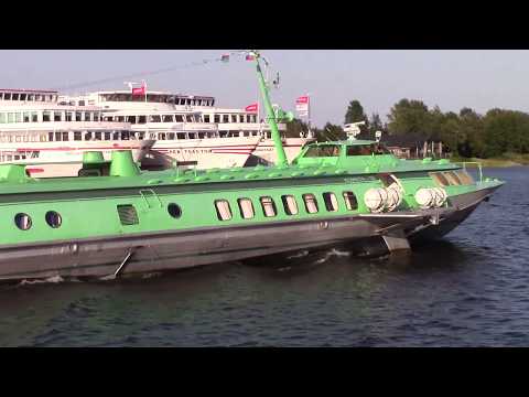 Видео: 24-08-2018. Теплоход Метеор - 242. (ч 2)