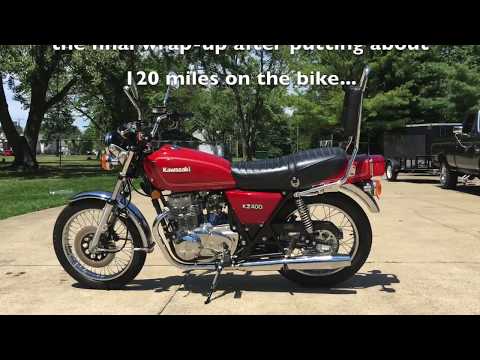 Видео: 79 Kawasaki KZ400, восстановленный для первоначального владельца