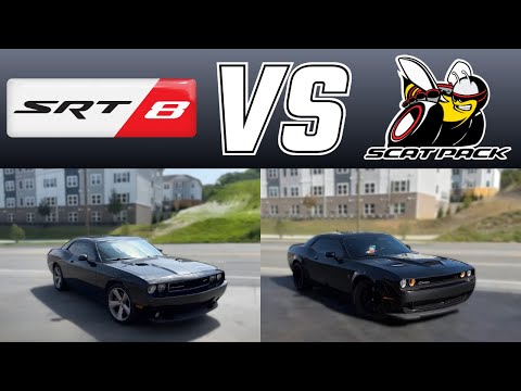Видео: SRT/8 против Scat Pack: побеждает самый громкий Dodge!