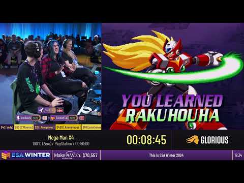 Видео: Mega Man X4 [100% (Ноль)] от ThaRixer - #ESAWinter24