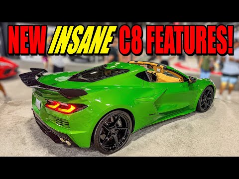 Видео: C8 Corvette — две НОВЫЕ БЕЗУМНЫЕ особенности РАССМОТРЕТЬ ВЗГЛЯД НА БЛИЗОСТЬ!