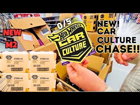 Видео: Охота за DIecast: новые машины M2 и культура автомобилей Hot Wheels В ПОИСКЕ!