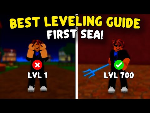 Видео: Лучший гайд по прокачке для First Sea! | BloxFruits (обновление 27)