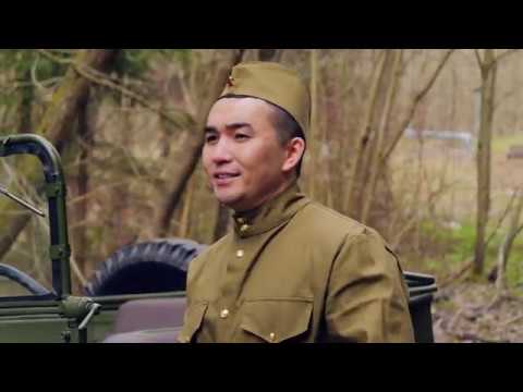 Видео: «Песенка фронтового шофера» (муз. Б.Мокроусова, сл. Н.Лабковского и Б.Ласкина) исполняет С.Турабаев