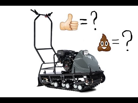 Видео: Мотобуксировщик БУРЛАК  ВЕСЬ РАЗВАЛИЛСЯ!