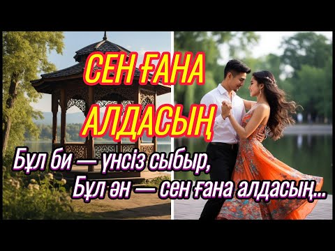 Видео: «Сен ғана алдасың» — Кешкі жарықта сыбырлаған махаббат Қазақша ән | Романтика | Жүрекпен тыңда