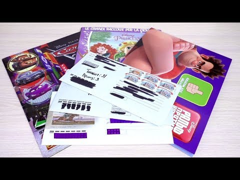 Видео: Меняемся наклейками (Ральф 2, Тачки 2, Принцессы). Часть 156