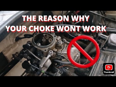 Видео: Golf mk1: не работает воздушная заслонка карбюратора? Причина проста.