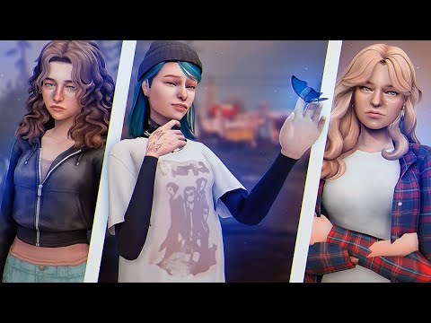 Видео: ♡ Жизнь — Странная Штука 🦋 | Sims 4 CAS ♡