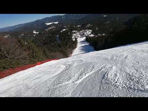 Видео: Стената (писта 2) Пампорово с Боян 11.02.2022- втори път