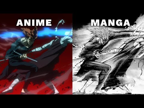 Видео: Аниме против манги — One Punch Man, сезон 3, серия 4