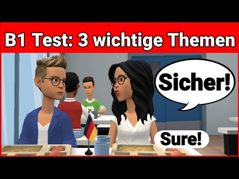 Видео: Устный экзамен по немецкому языку B1 | Планируем что-то вместе/диалог | 3 важные темы | говорить