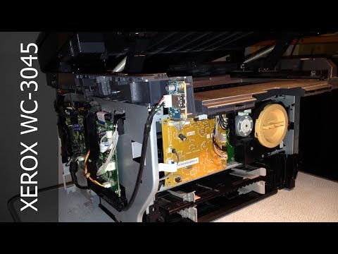 Видео: МФУ XEROX WC 3045 \ Потужная замена девелопера \ ошибка 061-370